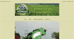 Desktop Screenshot of greenagri.co.za
